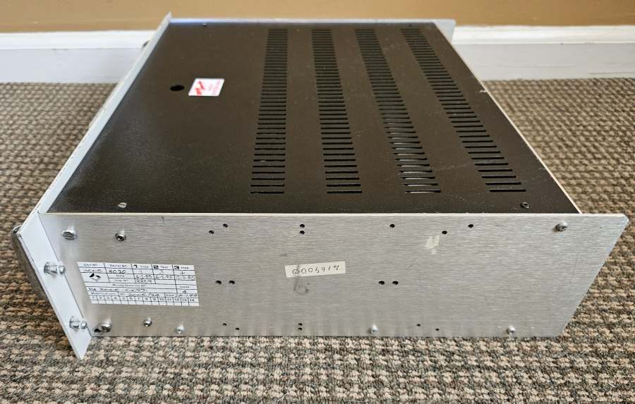 V.G. Analytical 3005 8KV 1.4ma High Voltage Power Supply	, photo 1 of 11