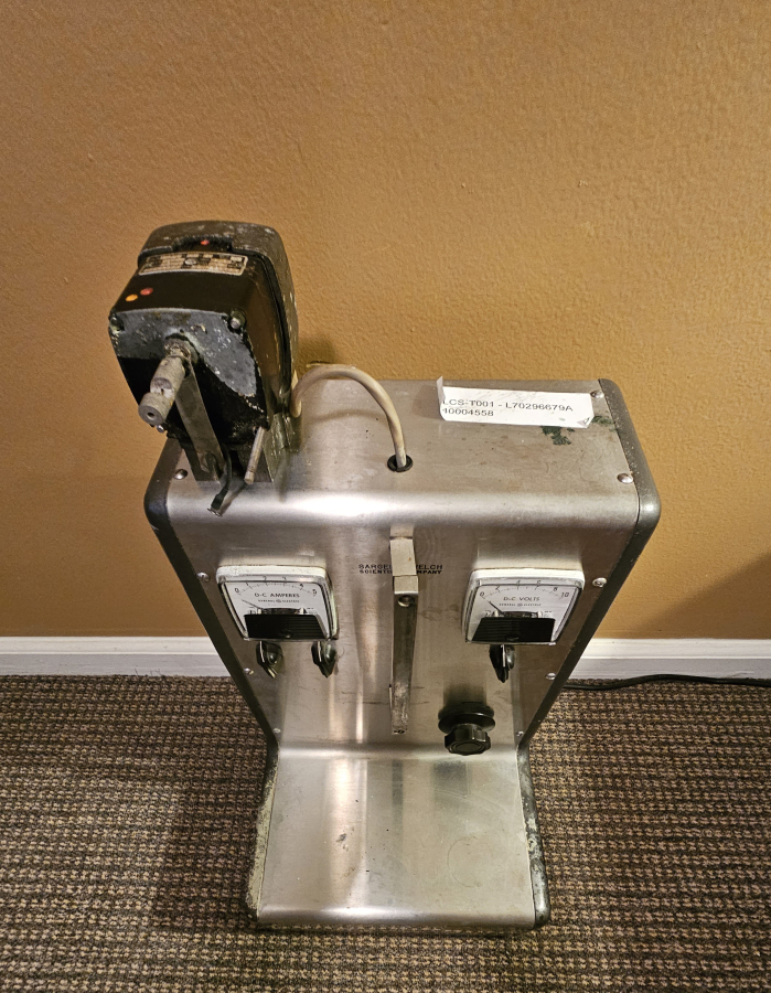 Antique Sargent Slomin Electrolytic Analyzer cira 1940's, photo 2 of 18