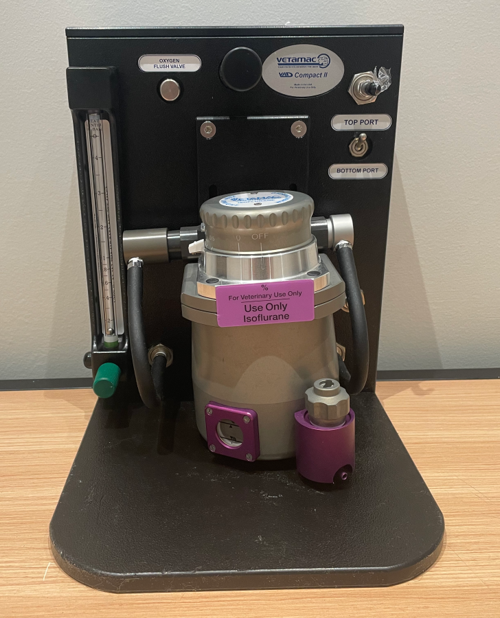 Vetamac Compact II Isoflourane Vaporizer Anesthetic Machine, photo 1 of 4