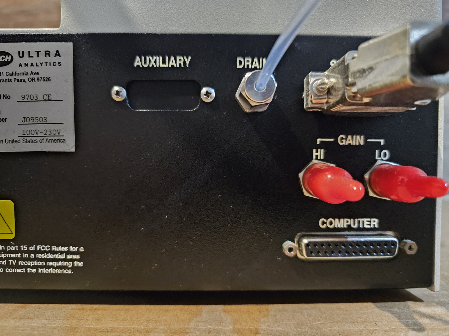 HIAC Royco 9703 CE Liquid Particle Counting System; SN:J09503, photo 12 of 18