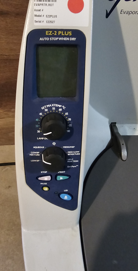 Genevac EZ-2Plus Personal Evaporator, photo 12 of 30