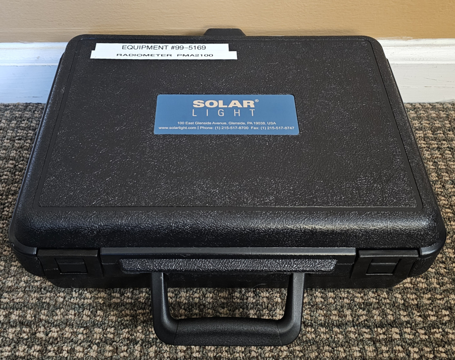 Solar Light PMA2100 Dual-Input Data Logging Radiometer w/ PMA2110 UVA & PMA2130 Photopic Detectors, photo 9 of 20