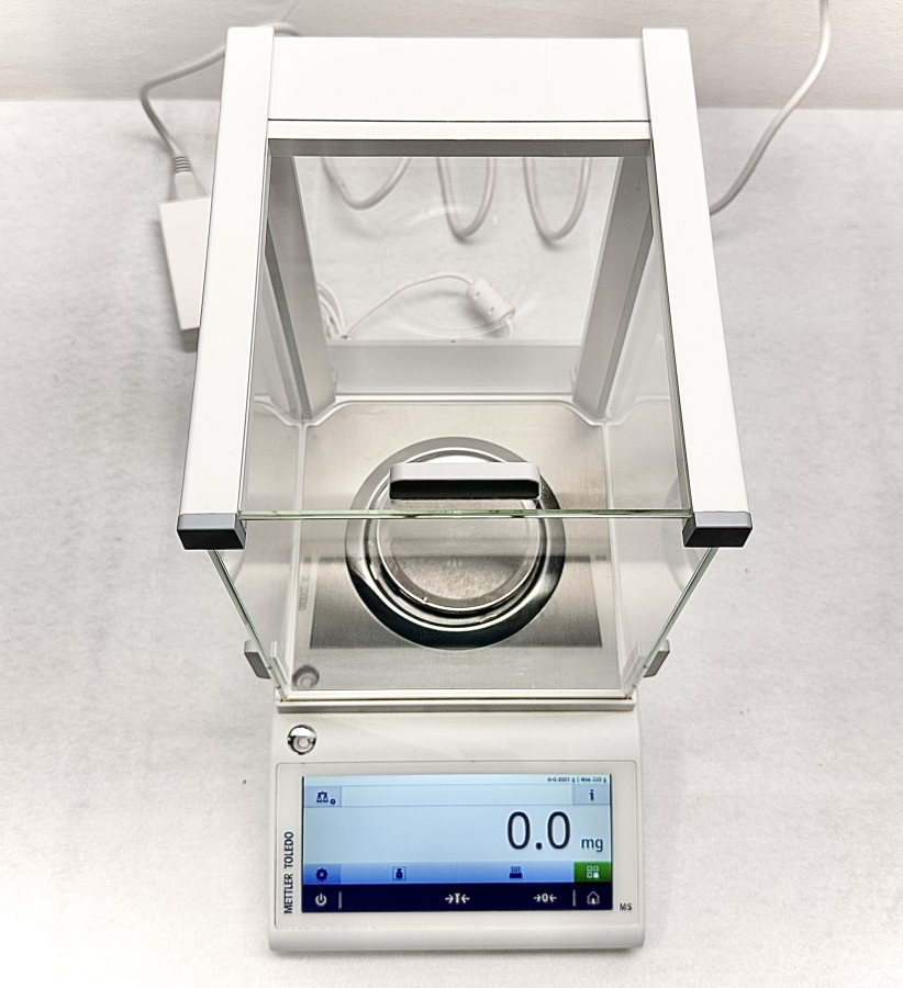 Mettler Toledo MS204TS/00 Advanced MS-TS Analytical Balance; SN:B722188596, photo 3 of 9