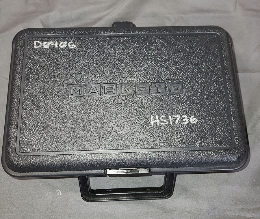 Mark-10 M5-100 Advanced Digital Force Gauge, Hard Case & Accessories, photo 4 of 12