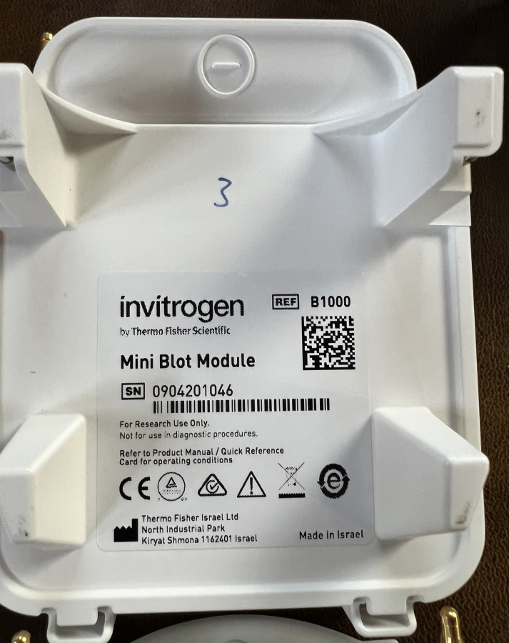 Invitrogen Electrophoresis System: 1x PowerEase Touch 350W; 3x Mini Gel Tanks; 6x Mini Blot Modules; SN:PS0350220609010, photo 21 of 24