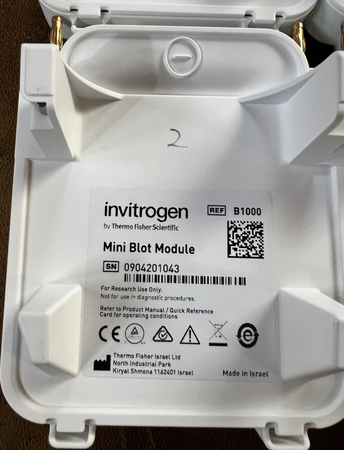 Invitrogen Electrophoresis System: 1x PowerEase Touch 350W; 3x Mini Gel Tanks; 6x Mini Blot Modules; SN:PS0350220609010, photo 18 of 24