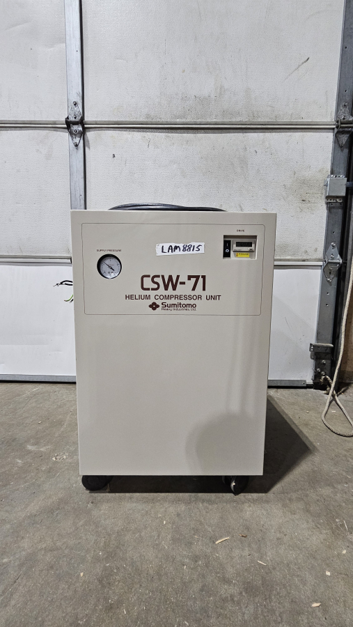 Sumitomo CSW-71 Helium Compressor; SN:47C03202D, photo 6 of 25