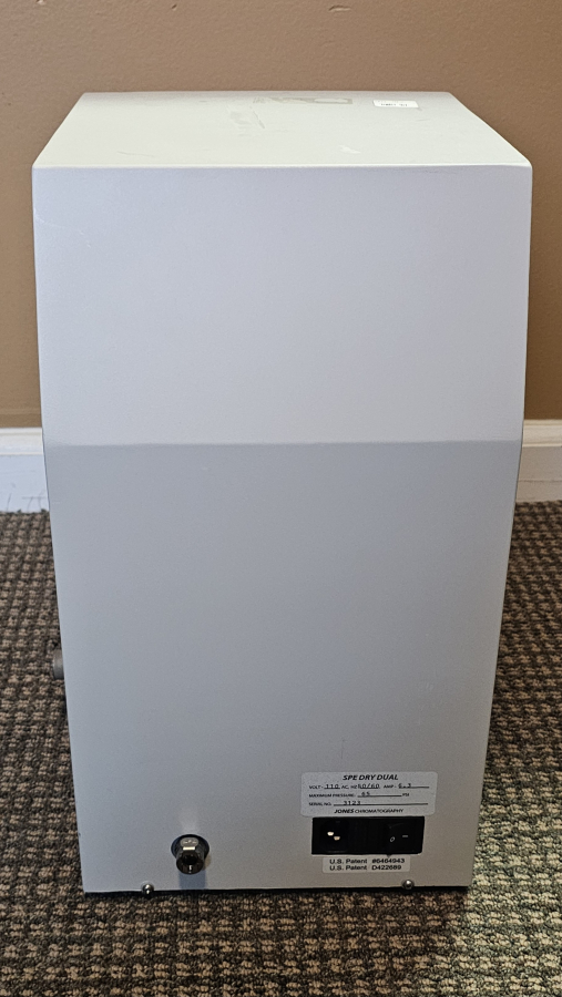 Jones Chromatography Argonaut SPE Dry-96 DUAL Chromatography Sample Concentrator System; SN:1106/9, photo 22 of 26