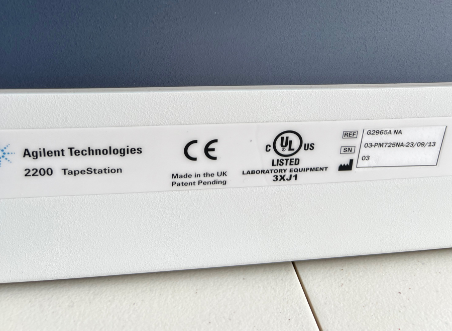 Agilent 2200 TapeStation Electrophoresis Platform G2965A, photo 4 of 7