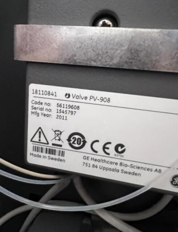 GE AktaExplorer 100 FPLC System includes: Tray, ph/C-900, UV-900, P-900, Air-900, PV-908, P-960, M-925, Frac-950, Computer and UPS, photo 12 of 20