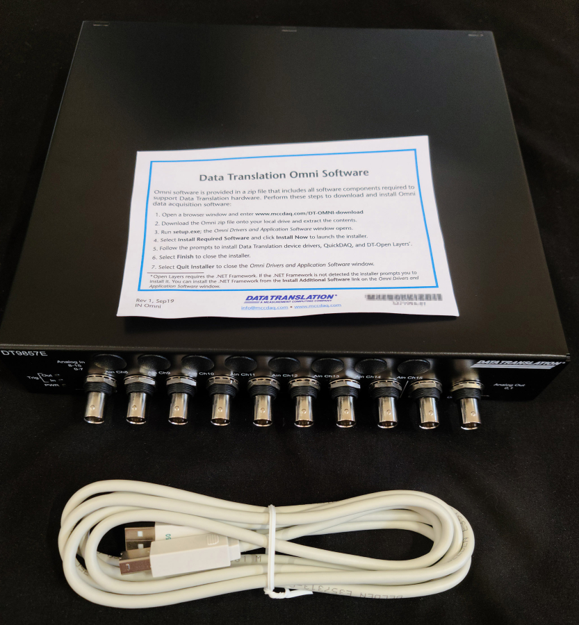 Digilent DT9857E Dynamic Signal Analyzer; SN:200B2CF, photo 1 of 7