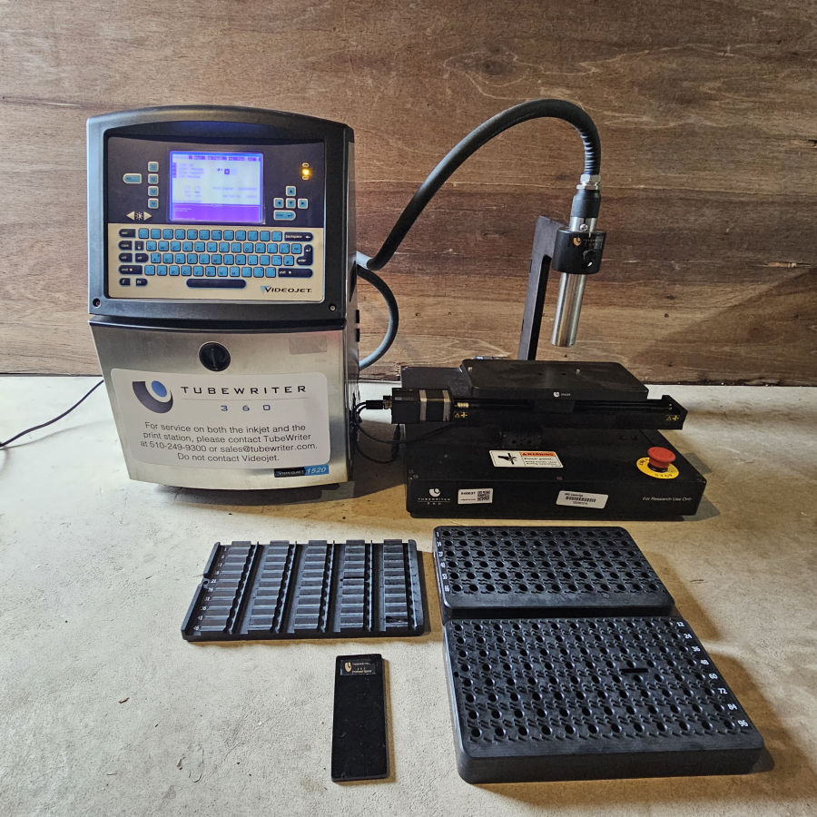 TubeWriter 360 Videojet 1520 Laboratory Labeling System; SN:H1012120H/20210003C22ZH, photo 30 of 62