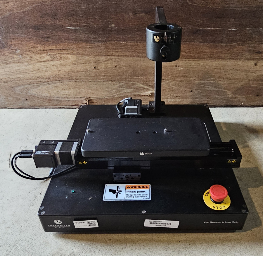 TubeWriter 360 Videojet 1520 Laboratory Labeling System; SN:H1012120H/20210003C22ZH, photo 38 of 62