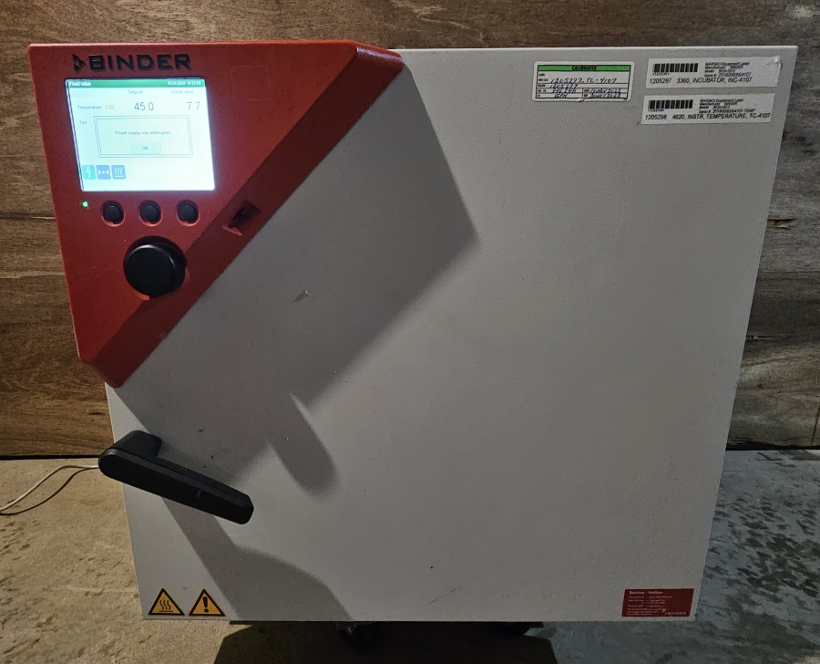 Binder KT053UL-120V Peltier Cooling Incubator; SN:20180000004107, photo 3 of 25
