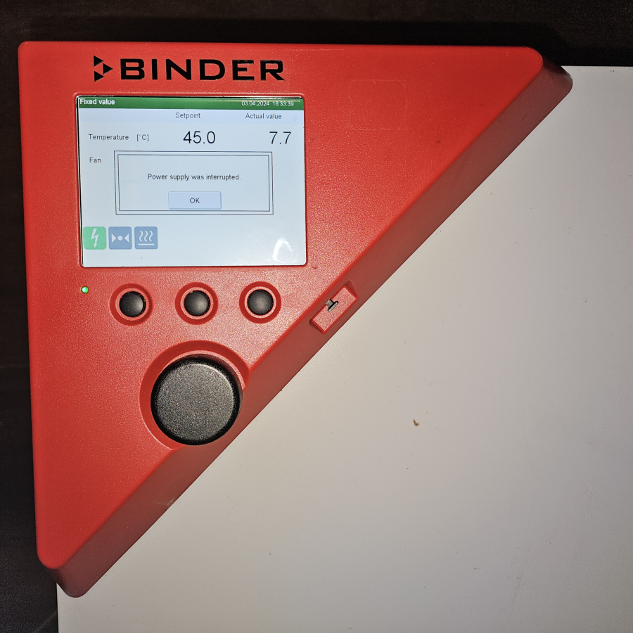 Binder KT053UL-120V Peltier Cooling Incubator; SN:20180000004107, photo 7 of 25