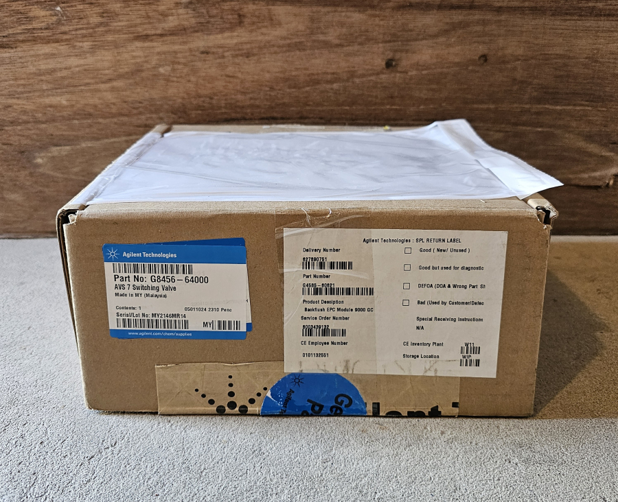 Agilent G8456A G8456-64000 AVS 7 Switching Valve for 5800/5900 ICP-OES, Model G8456A, photo 18 of 19