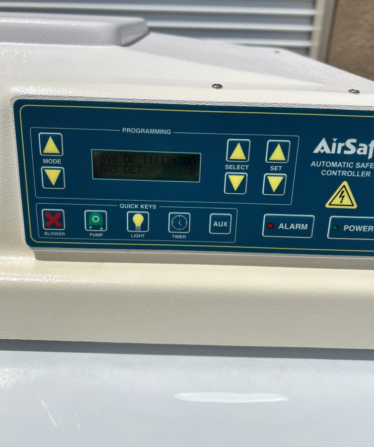 AirClean Systems AC23824A Benchtop Ductless Rotary Evaporator Enclosure 200 Series VBSE Chemical Fume Hood, photo 10 of 13