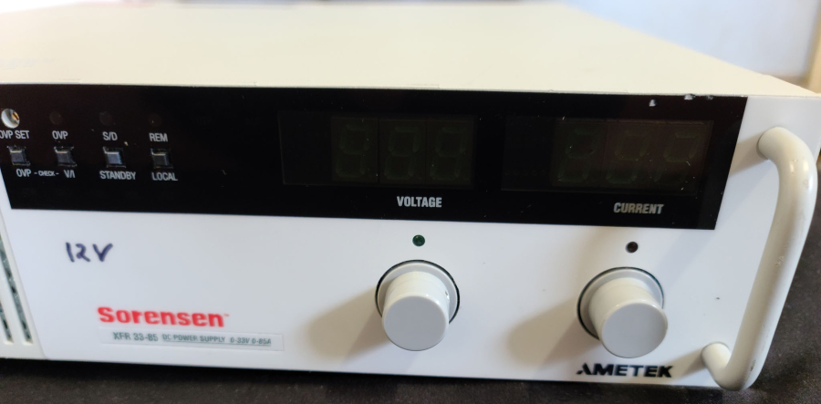 Ametek / Sorensen / Xantrex XFR 60-20 XFR33-85 2085W Programmable DC Power Supply, photo 11 of 11