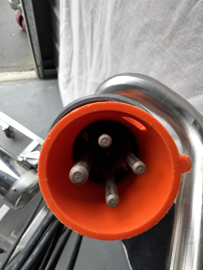 Stainless Sterling XH0202PHA-1 Motor Tri-Clover SS Centrifugal Pump Head & SS Cart, photo 9 of 11
