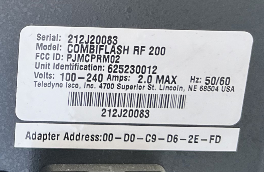Teledyne CombiFlash Rf 200; No video, photo 8 of 17