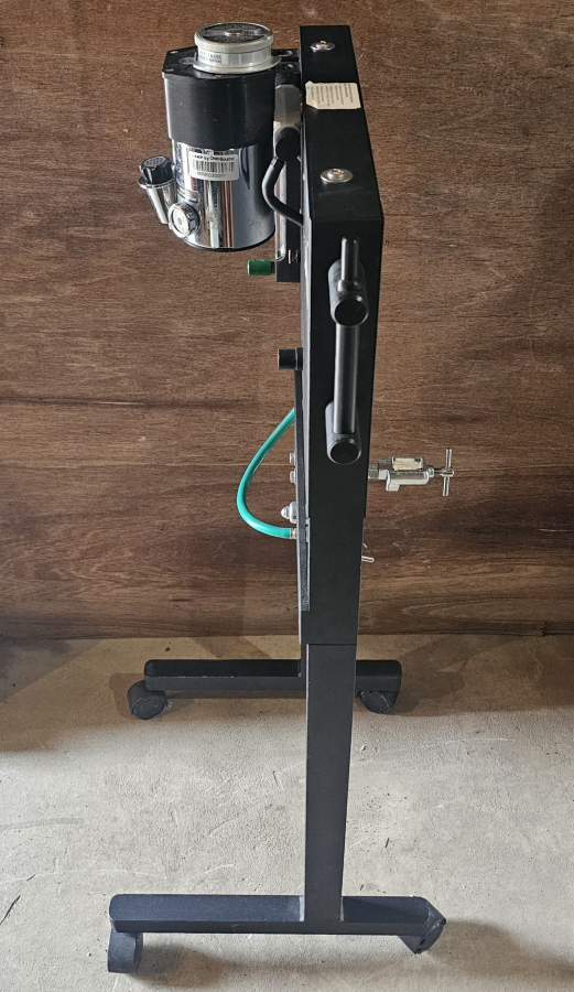 VetEquip Rolling Veterinary Isoflurane Vaporizer Cart + Manifold + Tubing, photo 1 of 18