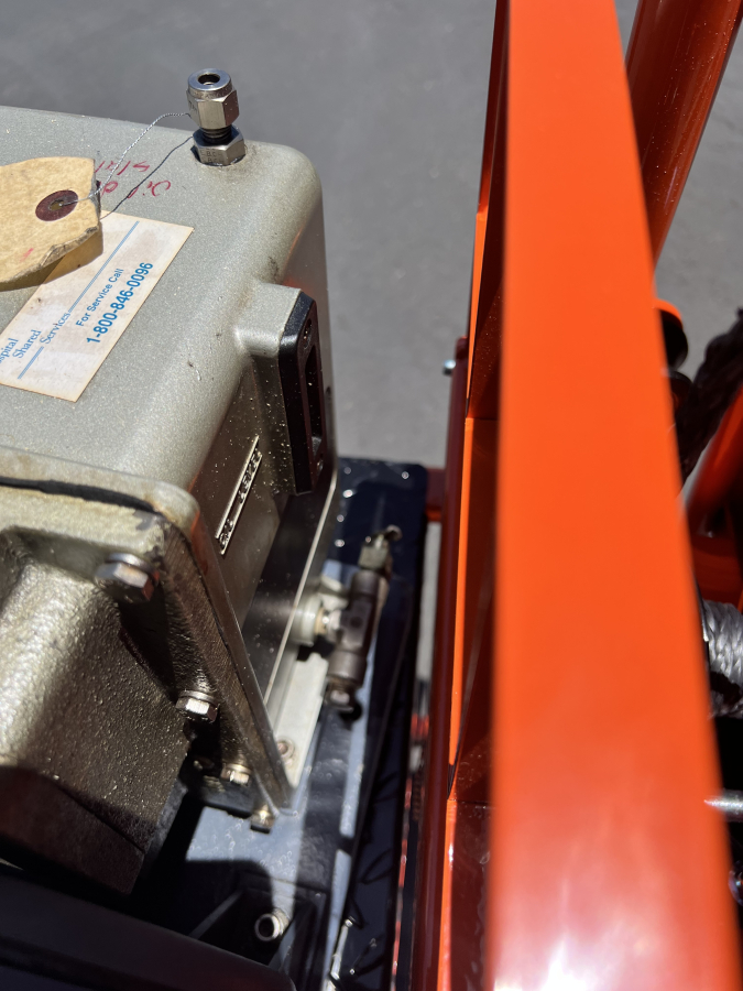 Welch 1402N Chemstar Duo-Seal Belt-Driven Vacuum Pump + C63CXGZP Motor pump 6, photo 5 of 6
