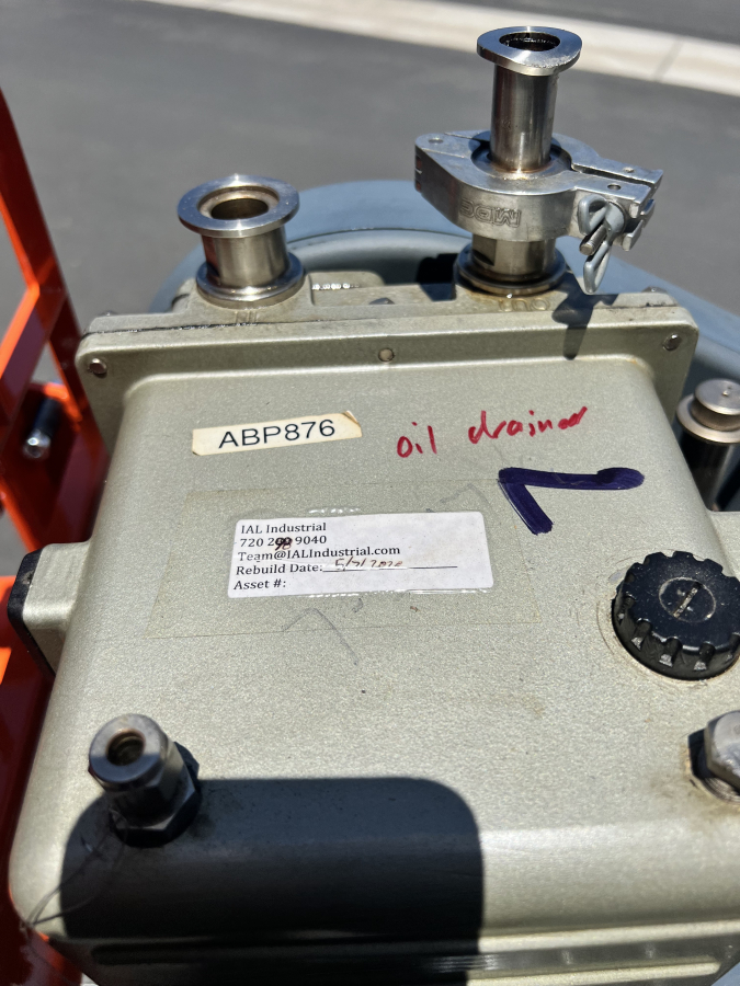 Welch 1402N Chemstar Duo-Seal Belt-Driven Vacuum Pump + C63CXGZP Motor, pumps 1,5,7,8, photo 1 of 7