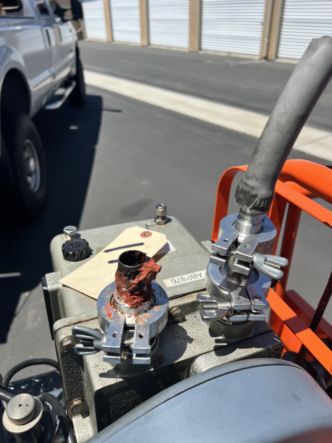 Welch 1402N Chemstar Duo-Seal Belt-Driven Vacuum Pump + C63CXGZP Motor pump 11, photo 6 of 6