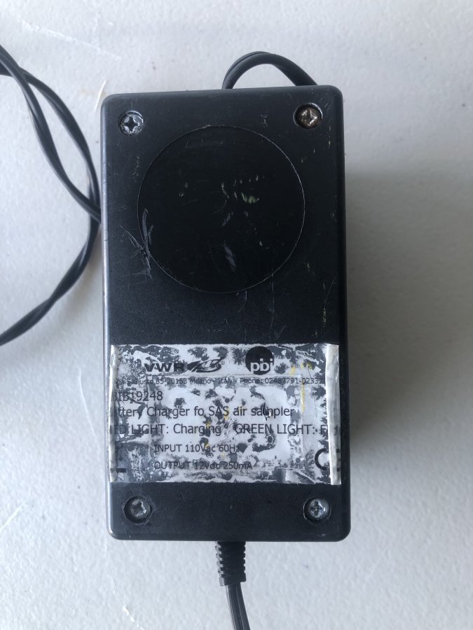 Power Supply for PBI Surface Air Systems SAS Super 100 Bio Microbial Air Sampler, photo 3 of 6
