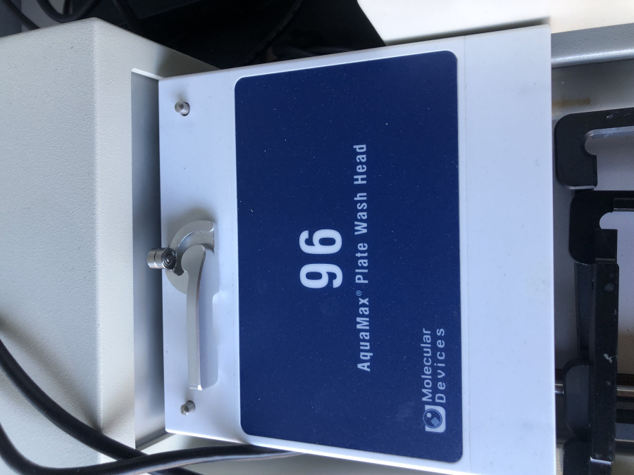 Molecular Devices AquaMax 4000 Microplate Washer w/ 96 Well Wash Head, StakMax Stacker. SN:AQ4K07145, SX08550, photo 8 of 15