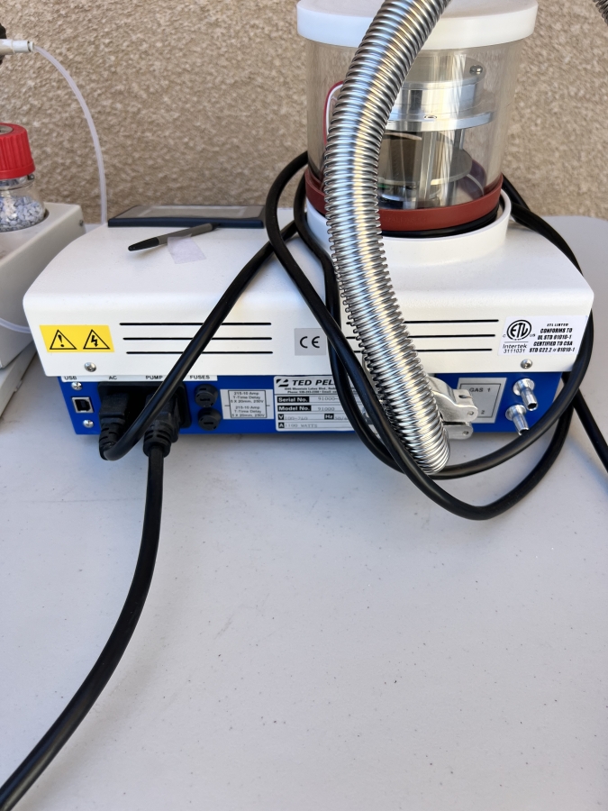 Ted Pella Pelco EasiGlow Discharge Cleaning System with Vacuum Pump, photo 3 of 6