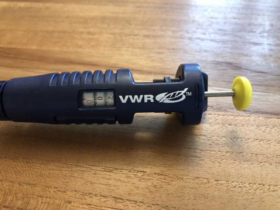 VWR 2/20 ul Microliters Single-Channel Pipette, photo 2 of 10