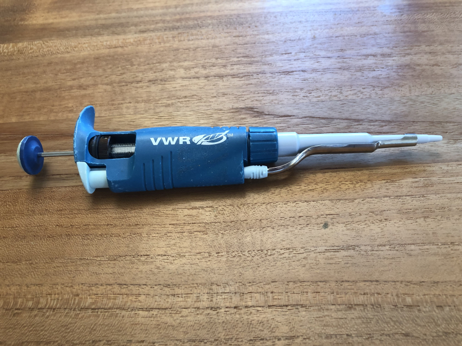 VWR 10/100 ul Microliters Single-Channel Pipette Ergonomic Micropipette, photo 2 of 9