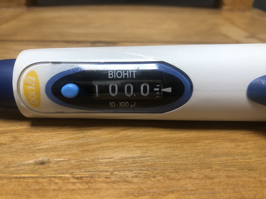Biohit mLine 10-100 uL Microliters m100 Adjustable Single-Channel Pipette, photo 5 of 5