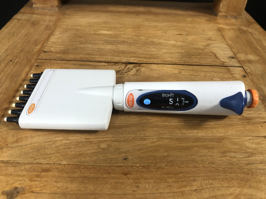 Biohit mLine 30-300 uL m300 8-Channel Adjustable Manual Multi-Channel Pipette, photo 1 of 5