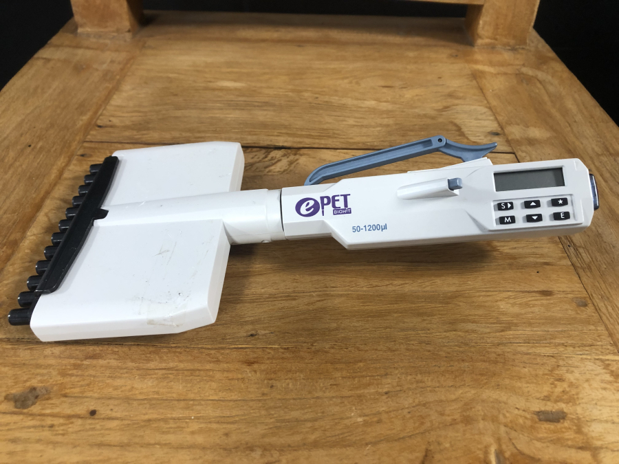 Biohit ePet 50-1200 uL 12-Channel Multi-Channel Pipette Electronic Pipettor, photo 1 of 5