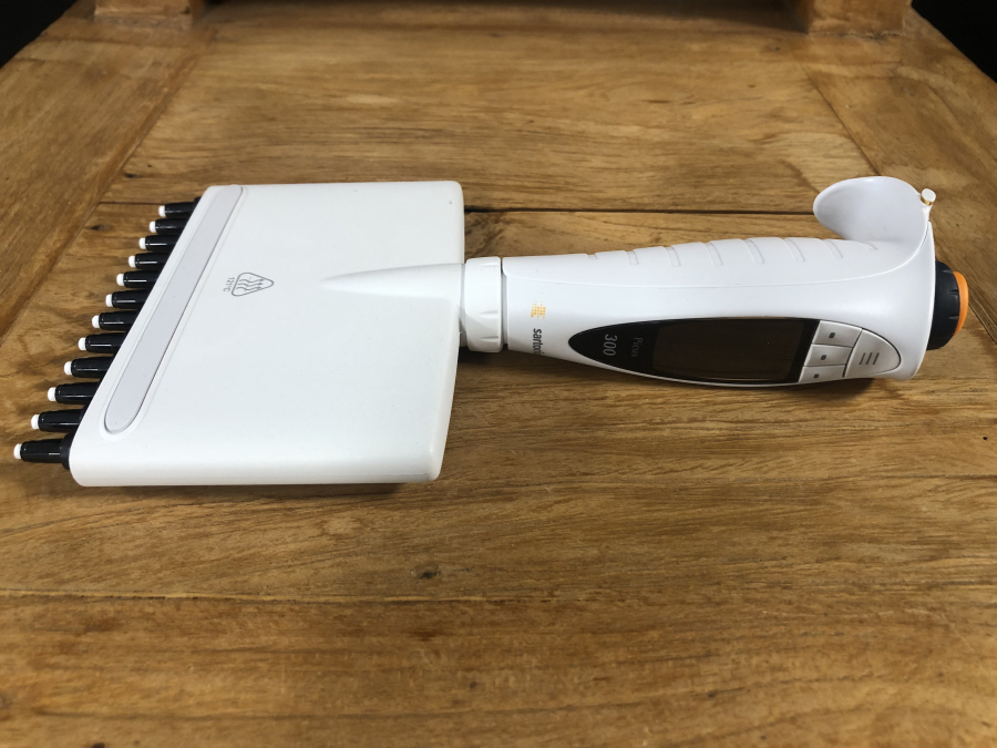 Biohit Sartorius Picus 300 10-300 uL 12-Channel Electronic Multi-Channel Pipette, photo 1 of 5