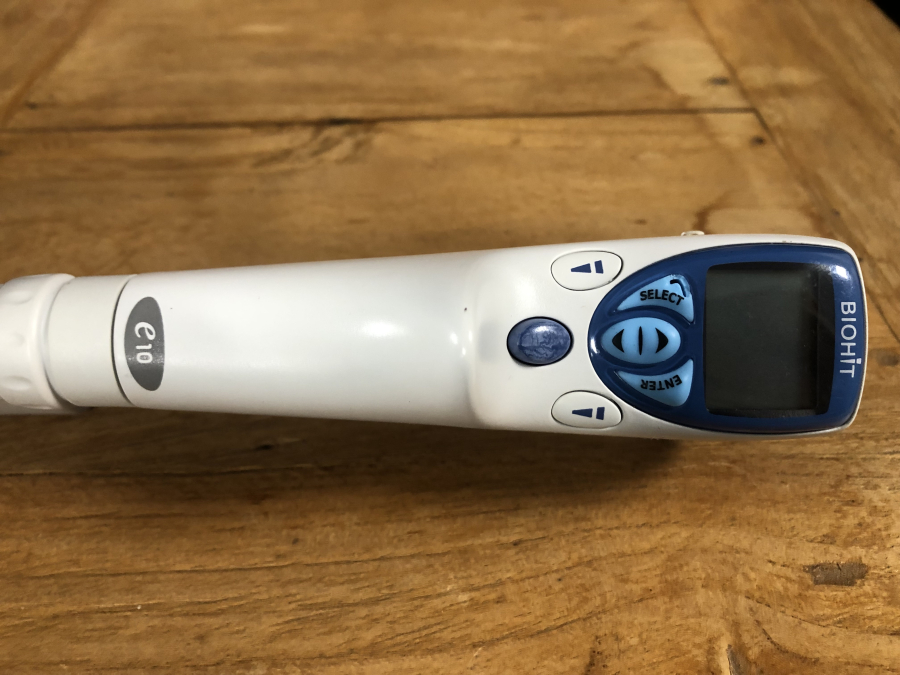 Biohit eLine e10 0.5-10 uL Electronic 8-Channel Multi-Channel Pipette , photo 5 of 5