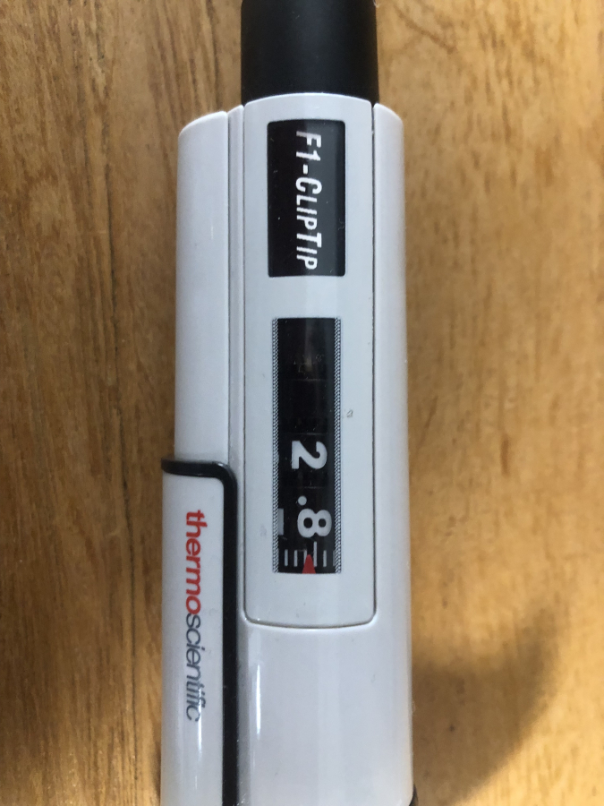 ThermoScientific F1-ClipTip 2-20 uL Manual Single-Channel Pipette, photo 4 of 4