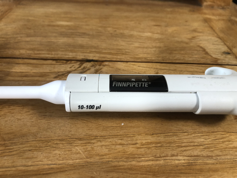 ThermoScientific FinnPipette 10-100 uL Manual 4500 Single-Channel Pipette, photo 3 of 6