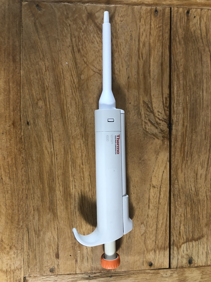 ThermoScientific FinnPipette 5-50 uL Manual 4500 Single-Channel Pipette, photo 1 of 6