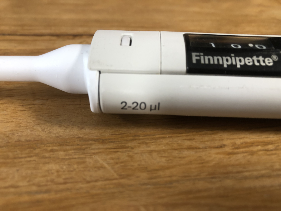 ThermoScientific FinnPipette 2-20 uL Manual 4500 Single-Channel Pipette, photo 3 of 6