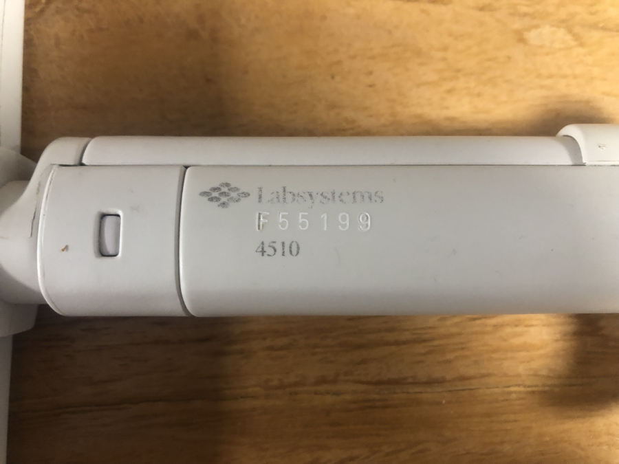 ThermoScientific Labsystems 12-Channel Finnpipette 5-50 uL Multi-Channel Pipette 4510, photo 5 of 6