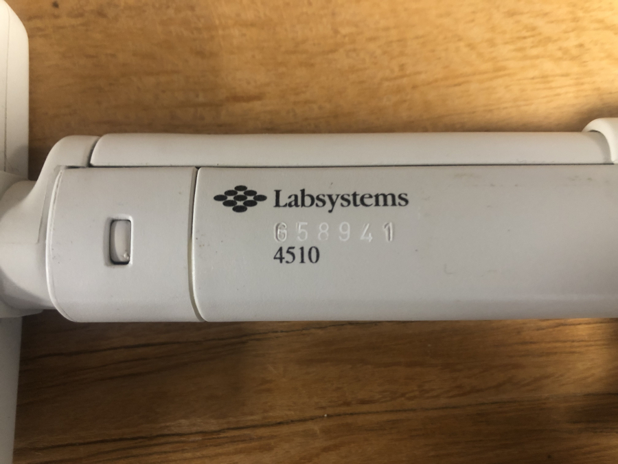 ThermoScientific Labsystems 8-Channel Finnpipette 0.5-10 uL Multi-Channel Pipette 4510, photo 4 of 6