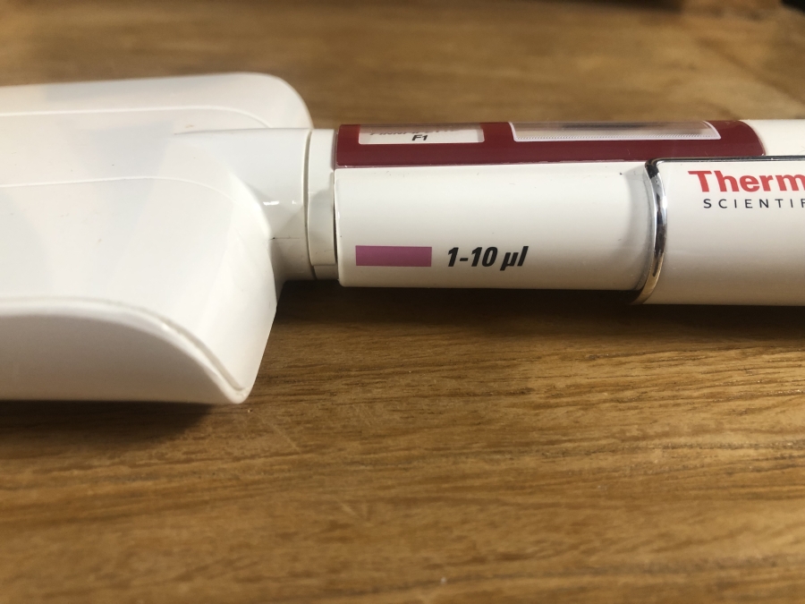 ThermoScientific Finnpipette F1 1-10 uL 8-Channel Pipette, photo 2 of 5