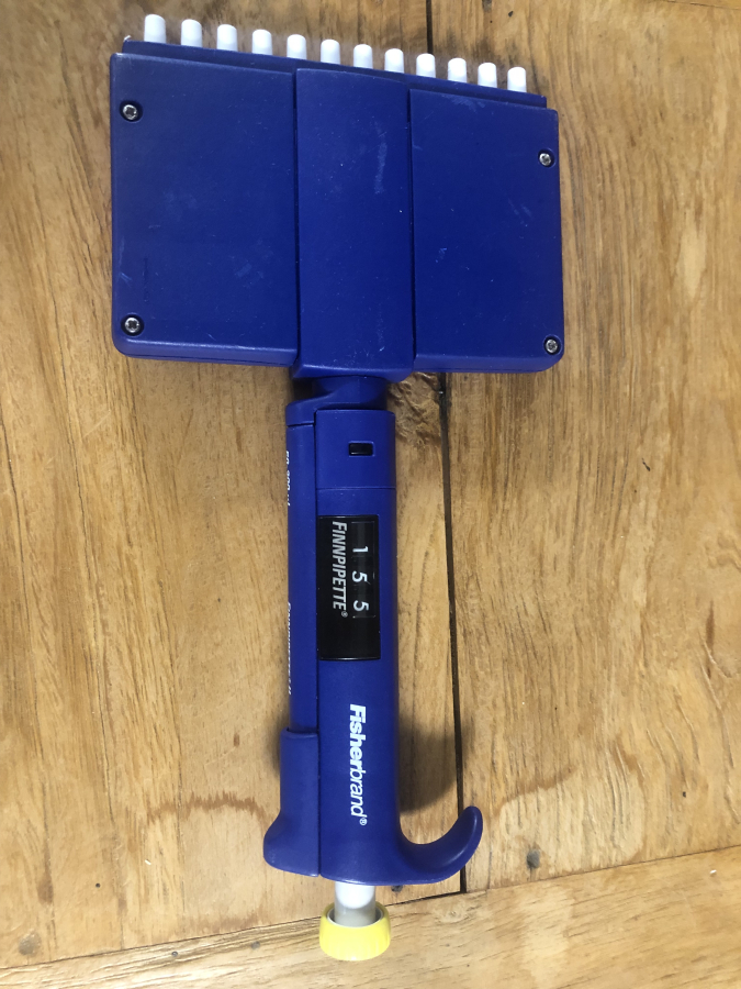Fisherbrand Finnpipette II 50-300 12-Channel Multi-Channel Pipette, photo 1 of 5