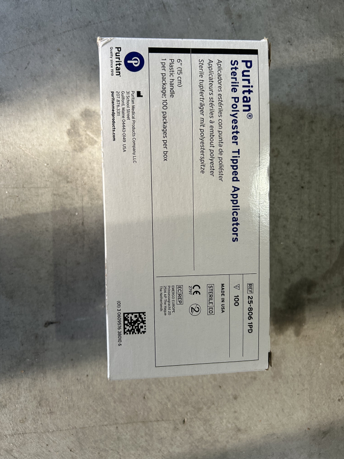 Puritan Sterile Polyester-Tipped Applicators LOT of 4, photo 2 of 6