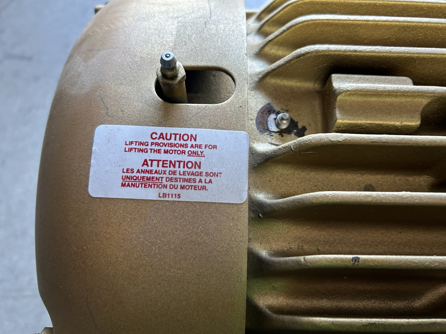 Baldor Super-E M14A 95524056-002 Industrial Motor 230-460V 1765RPM 254T SN: X0504, photo 7 of 13