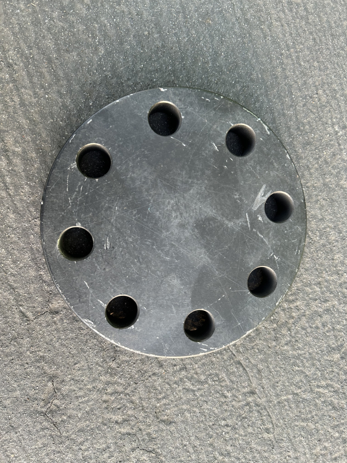 Kerkau 11509 WKM 2" 300# BLD RF A105 Blind Flange Carbon Steel , photo 2 of 2