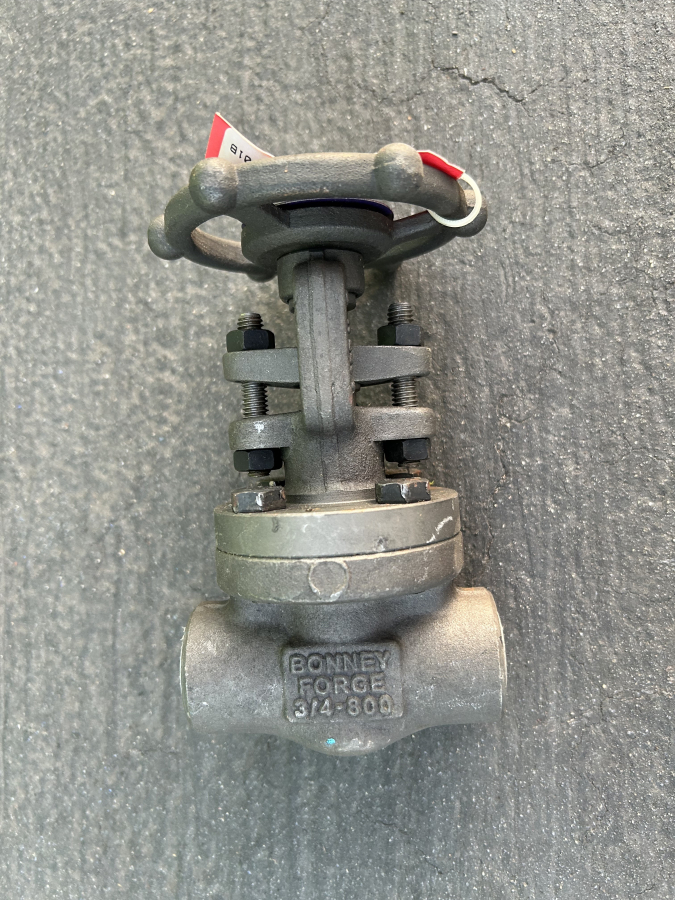 Bonney Forge 3/4-800 Valve A105N 6CZ M19185 FD-12-01B 3/4" , photo 1 of 5